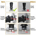 Coffee Tamper Constant Pressure Double Spring 51mm 53mm 58mm Espresso Distributor For Delonghi Breville Accessories Barista Tool. 