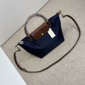 Auth LongChampˉ Paris Le Pliage Top Handle Bag/Crossbody Bag 7 Colors Small Version 28/20x22cm. 