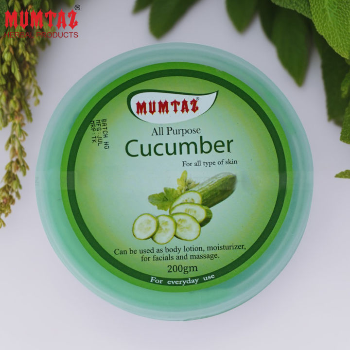 Mumtaz Herbal ALL PURPOSE CREAM -200gm (Cucumber)