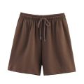 Women Summer Fashion 2 Pieces Short Sets Solid Loose T-Shirt and High Elastic Waist  Shorts Sportswear Female Chic Lady. 