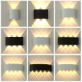 Outdoor Indoor LED Wall Light 2W 4W 6W 8W 10W  Up Down White Black Modern Light For Home Garden Bedroom Corridor. 