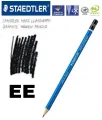 EE 6B 4B 3B 2B B Hb F H 2H Staedtler Mars Lumograph figure drawing pencil. 