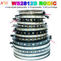 DC5V WS2812B Led Lights WS2812 RGBIC Led Strip Light 2812 Flexible Individually Addressable Smart Pixels Magic Tape Light. 