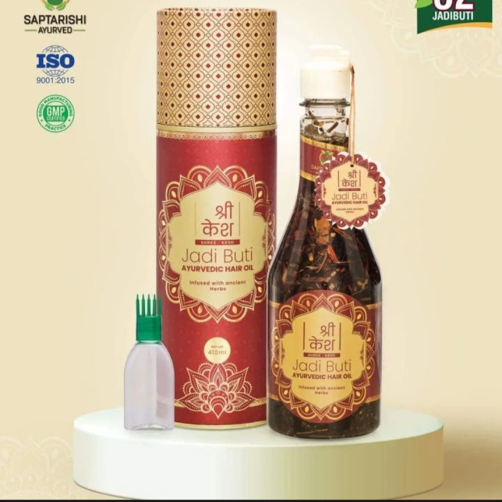 Shree%20Kesh%20Jadi%20Buti%20Ayurvedic%20Hair%20Oil%20210ml%20With%20Hair%20Comb%20-%20Image%203