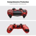 Silicone Rubber Case Cover For SONY Playstation 4 PS4 Controller Protection Skin For PS4 Pro Slim Gamepad Controle Thumb Grips. 