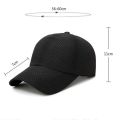 2026 New Summer Men Women Snapback Quick Dry Mesh Baseball Cap Sun Hat Bone Breathable Hats Adjustable Outdoor Hat.