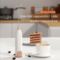 Electric Milk Frother Kitchen Drink Foamer Mixer Stirrer Coffee Cappuccino Creamer Whisk Frothy Blend Whisker Egg Beater.