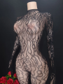 Hot Sexy Leopard Fishnet Bodysuit Women Sexy Lingerie Porn Roleplay Outfits Full Bodystockings Lace Underwear Fashion Jumpsuit. 