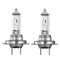 OSRAM 2pcs CLASSIC H7 12V 55W PX26d Car Halogen Head Light Standard Auto Bulbs 3200K Original Lamps OEM Quality 64210, Pair.