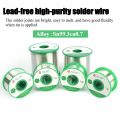 Lead Free Solder Wire 0.6/0.8/1.0mm Tin Pen Portable Rosin Core Solder Welding Wires Sn99.3cu0.7 Soldering Iron Repair Toolds. 