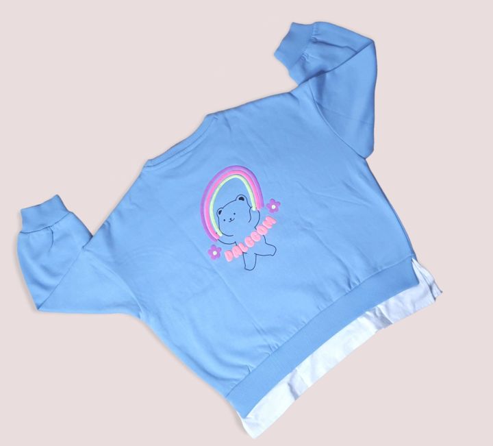 Girls'%20Sweatshirt%20(Size:%2012%20years+)%20(Size:%20L-%2012+%20years.%2022-22.5%20inches%20long.)%20-%20Image%203