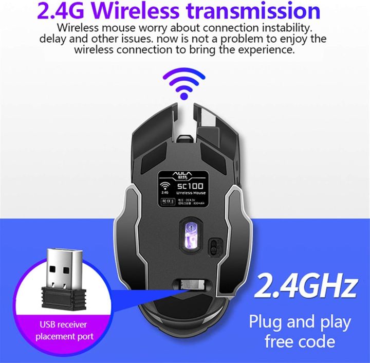 Wireless%20Optical%20Computer%20Mouse,%202.4Ghz%20Wireless%20&%20Bluetooth%20dual%20Portable%20Office%20Mouse,%20rechargeable%20wireless%20mouse%20Left%20or%20Right%20Hand%20Mouse%203%20Adjustable%20DPI,%204%20Buttons%20with%20Nano%20USB%20Receiver%20for%20Computer,%20Laptop%20-%20Image%204