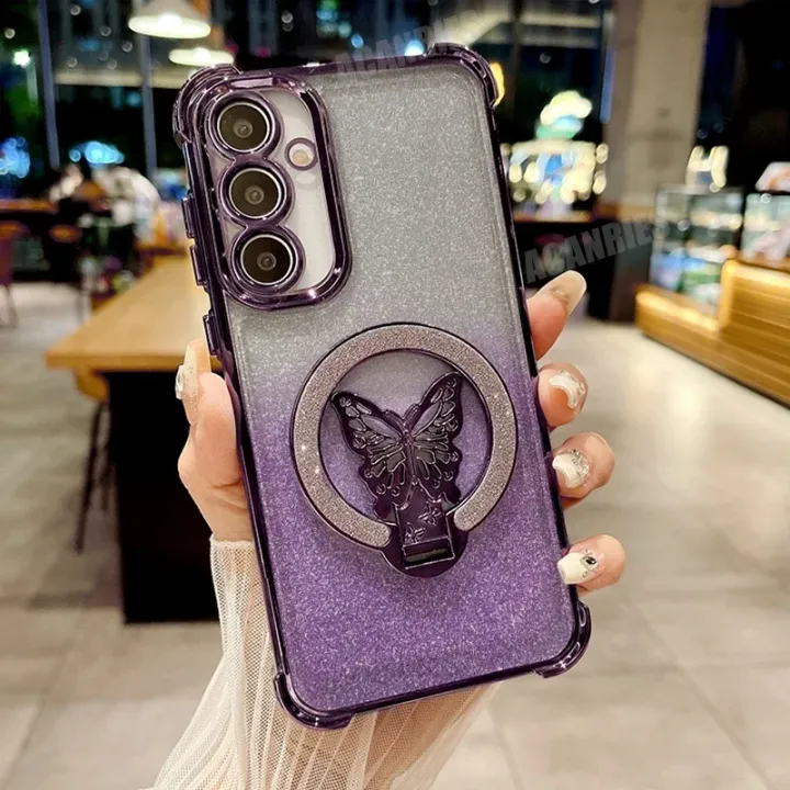 Plating%20Butterfly%20Ring%20Holder%20Phone%20Case%20for%20%20%20S25%20S24%20S23%20Ultra%20Plus%20FE%20A56%20A36%20A26%20A16%20A06%20A55%2035%2025%2015%2005S%20Cover%20-%20Image%207