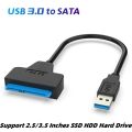 USB 3.0 to SATA III Cable Support 2.5 Inch External HDD SSD Hard Drive Adapter Cable Computer Connector Converter For PC Laptops.