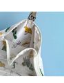 baby cradle swing steel stand with clothe for sleeping. 