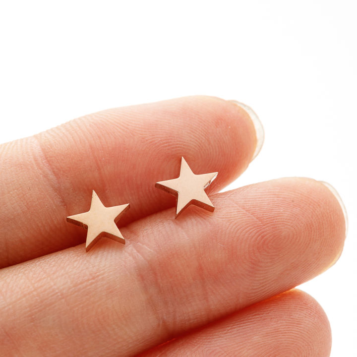 1%20Pair%20New%20Stainless%20Steel%20Star%20Earrings%20Tiny%20Star%20Stud%20Earrings%20For%20Women%20Everyday%20Teen%20Mothers'day%20Celestial%20Birthday%20%20J%20-%20Image%206