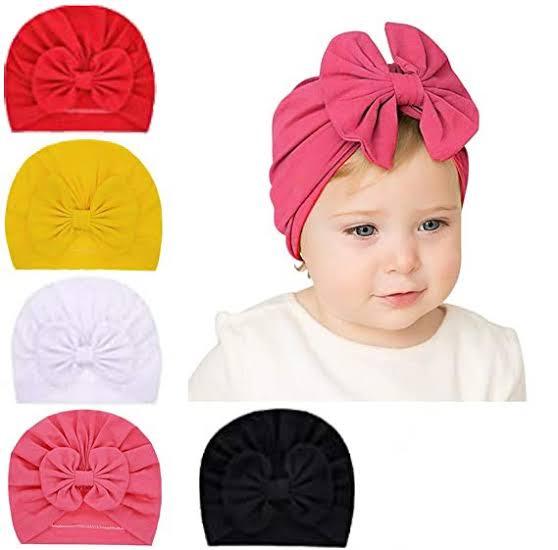 Turban cap for baby girl Newborn baby Accessories