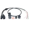 CCTV POE IP Network Camera PCB Module Video Power Cable 65cm Long RJ45 Female Connectors with Terminlas Waterproof Cable. 