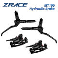 ZRACE MT100 Mountain Bike Hydraulic Brake, MTB Oil Pressure Disc Brake Set, Front and Rear Brake.