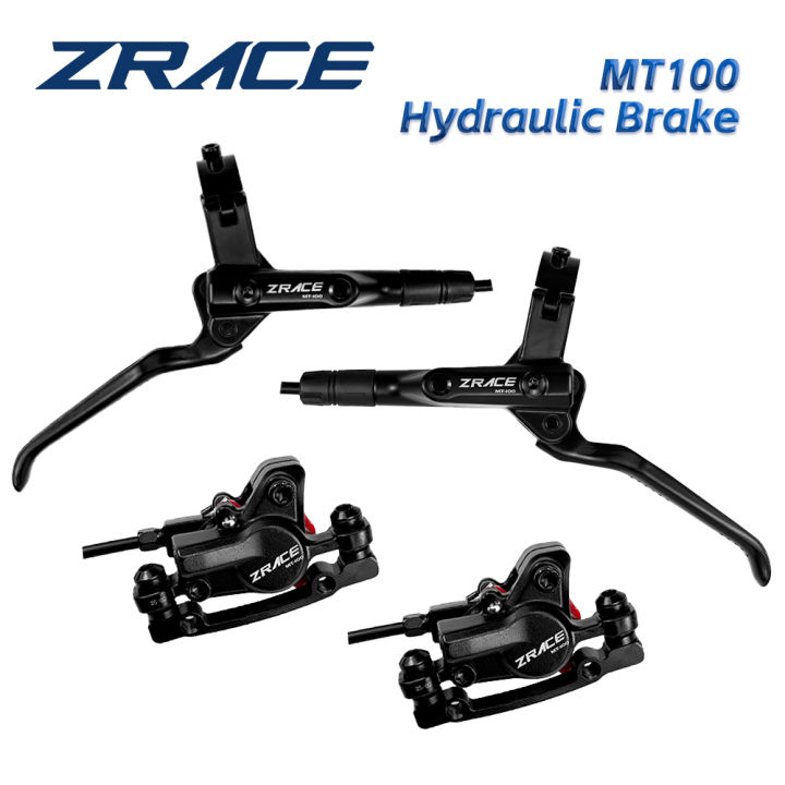 ZRACE MT100 Mountain Bike Hydraulic Brake, MTB Oil Pressure Disc Brake Set, Front and Rear Brake