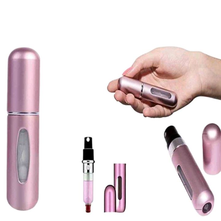 Refillable Mini Perfume Spray Bottle Aluminum Perfume optimizer