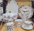Dinner Set New Bone China 61pcs/8person serving set. 