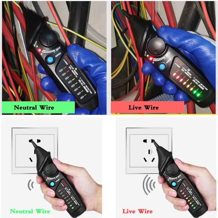 BSIDE%20Non-Contact%20Voltage%20Detector%20Tester%20Indicator%20Profession%20Smart%20Test%20Pencil%20Live/phase%20Wire%20Breakpoint%20NCV%20Continuity%20Meter%20-%20Image%205