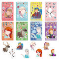 8/16/32Pcs Disney Cartoon Frozen Puzzle Stickers DIY Kawaii Anna Elsa Decal Laptop Suitcase Notebook Phone Sticker for Kid Girls. 