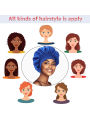 1Pcs Silk Bonnet for Sleeping Women Satin Lined Hair Bonnets for Sleeping Soft Elastic Band Silk Sleep Cap for Curl. 