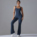 Back V Jumpsuit Gym Set Women Training Yoga Suit Sportswear Women Sports Jumpsuit Fitness Rompers Stretch Workout Bodysuits.
