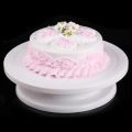 Cake Decorating Turn Table 28cm - White. 