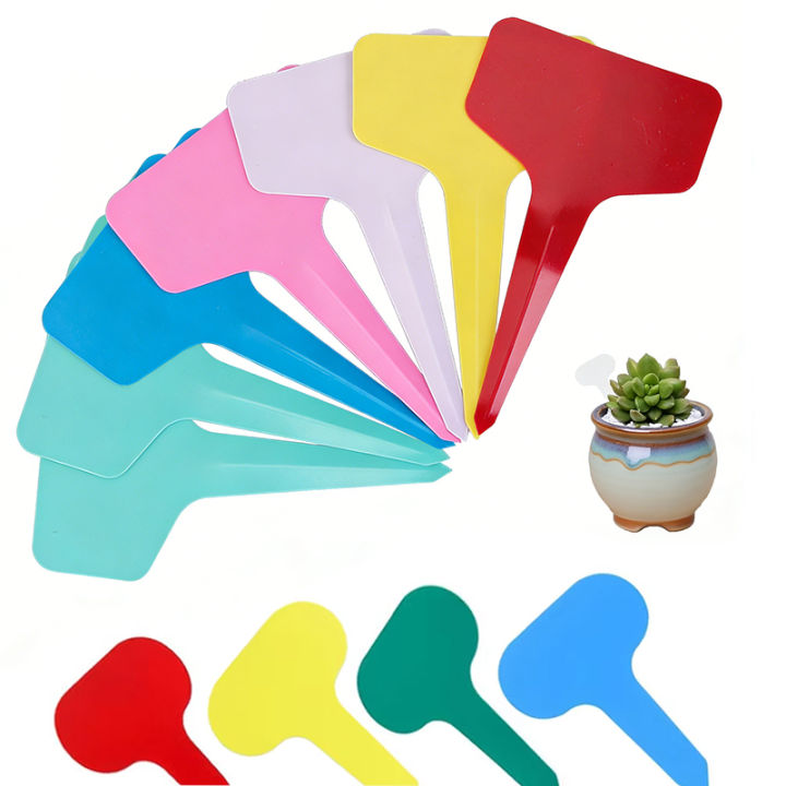 50/100PCS White Garden Labels Plant Waterproof Classification Sorting ...