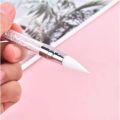 2pcs Double Head Silicone Nail Art Pen Carving Flower Sculpting Pen Adjustable Glue Stick Embossing Brush Professional Manicure pen gpt. 