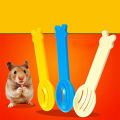 5Pcs Hamster Scooper Plastic Litter Scoop Sifter Hamster Sand Shovel Pet Cleaning Tool Small Pet Urine Sand Shovel Random Color. 