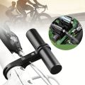 Bicycle Handlebar Extension Bracket Alloy Double Frame Extension Bracket Cycling Extension Bracket Bike Clamp Frame Light Clamp.