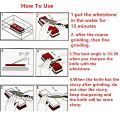 Knife Sharpener Whetstone Sharpening Stones Grinding Stone Water Stone 2 Stages Whetstone Pro Kitchen Tool 240-8000 Grit.