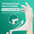 JUSTLANG 10 Pairs Medical Surgical Gloves Sterilization No Powder Pockmarked Disposable Sterility Latex Gloves Clinic Doctor.