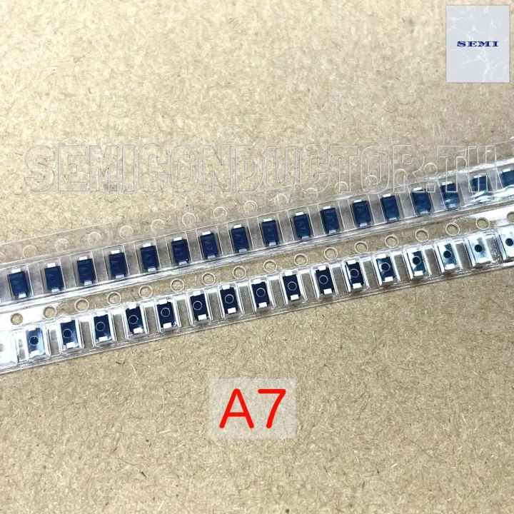 (100 pieces) A7 M7 (1n4007) diode SMD diode 1A 1,000V