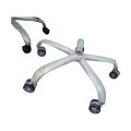 Office Revolving Chair Steel Base with wheels. 