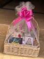 Eid basket, Eidi basket, Gift for girls, Basket, Chocolate, Mehndi cone, Bangles, Earings, Eid card, Gajra. 