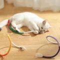 1 Piece Interactive Teeth Grinding Cotton Rope Cat Toy Play Teeth Grinding Daily Interactive Teasing Stick. 