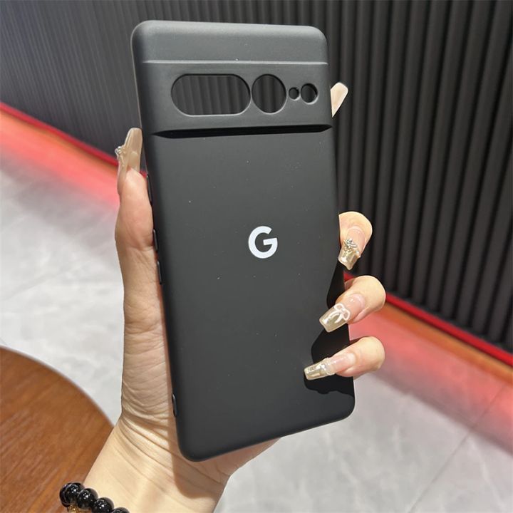 Custodia In Silicone Liquido Di Lusso Per For Google Pixel 8 7 6 Pro 6A 7A Cover Antiurto Per Telefono Custodie Per Telefono Accessori Per La Protezione Dello Schermo - Foto 7