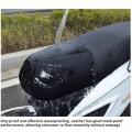 Motorcycle Seat Cover Waterproof Rain Dustproof Motorbike Scooter Cushion Seat for Sun Protection With Stretch Leather Bag.