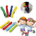 Two-person Three-legged Rope Tied Foot Running Game Competition Sport Outdoor Toy Children's Parent-child Interactive Sense Game.