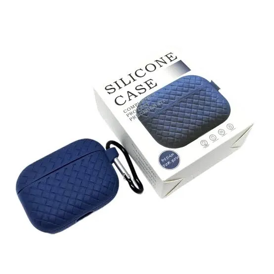 woven%20pattern%20soft%20silicon%20covers%20for%20Airpods%20pro%20&%20Airpods%20pro%202%20-%20Image%203