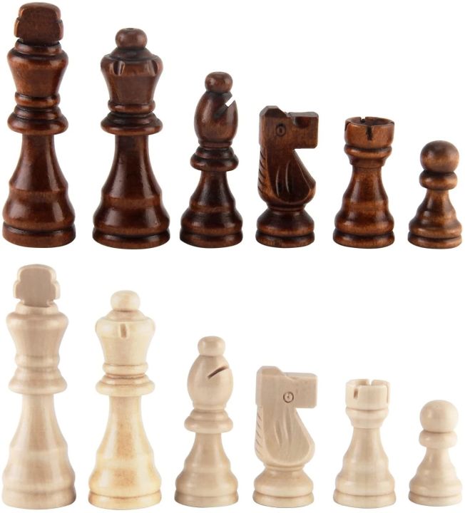 32%20Pieses%20Wooden%20Chess%20Standard%20Tournamen%20Staunton%20Wood%20Chessmen%208cm%20King%20Height%EF%BC%8CChess%20Pieces%20Only%20No%20Board%20-%20Image%202
