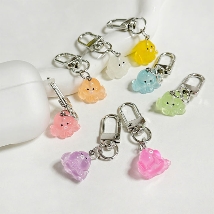 1Pair%20Cartoon%20Luminous%20Octopus%20Phone%20Lanyard%20Lovely%20Animal%20Mobile%20Phone%20Chain%20Keyring%20Camera%20Pendant%20Car%20Key%20Accessories%20-%20Image%202