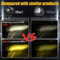 HJG Mercedes Style Projector Fog Lights for all Bikes, Cars - Jeep 2 Pcs Set. 