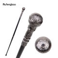 Silver Luxury Round Handle Fashion Walking Stick for Party Decorative Walking Cane Elegant Crosier Knob Walking Stick 93cm. 