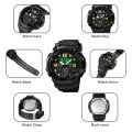 Skmei 1637 Men's Dual Display Sport Watch – Stylish & Durable Wristwatch with Luminous Dial | Waterproof & Digital Analog Watch. 